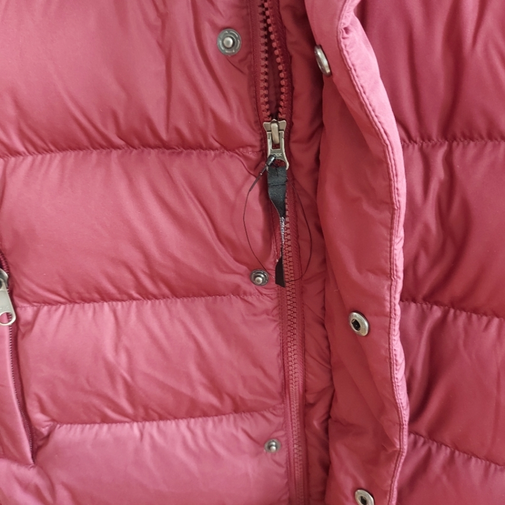 **SOLD** NWT Winter Coat, Down and Feather, Burgundy-Wine, Medium - Picture 4 of 12